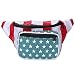 HDE Fanny Pack [80's Style] Waist Pack Outdoor Travel Crossbody Hip Bag (American Flag)