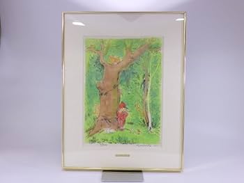 絵画　リトグラフ版画　額装品 美品】「朝陽微風」 千住 博 Hiroshi Senju リトグラフ 版画