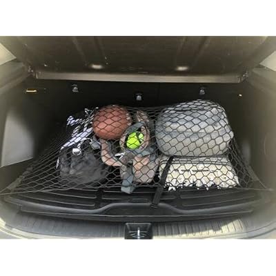 Trunk Organizer Cargo Nets for Kia EV6 20222025 Envelope + Floor Style Cargo Nets for SUV Truck Premium Mesh Car Trunk Organizer Vehicle Carrier Storage Compatible with EV6
