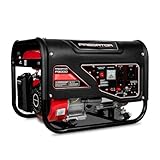 Generador Portátil A Gasolina PREDATOR 3,000w 110v/220v/60hz C/Motor 7.5 Hp - P3000