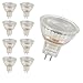Produktbild LEDVANCE 10x LED GU5.3 Spot, Warmweiß 2700K, 3,8W, 345 Lumen, 36° Abstrahlwinkel, Nicht Dimmbar, 35W Halogen Ersatz, 12V 10er SPARPACK