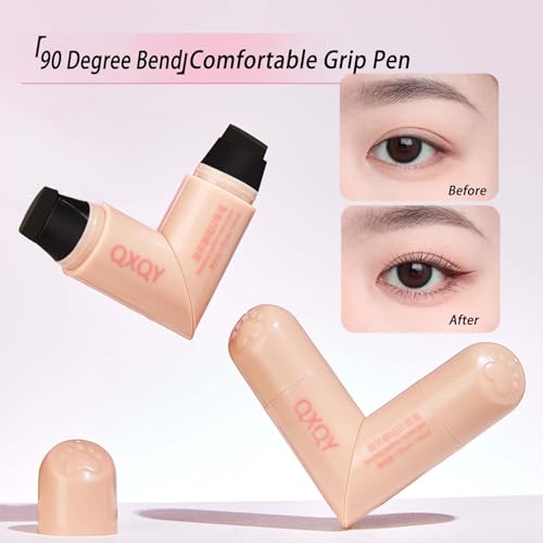 Set 2 piezas Wing Eyeliner Stamp líquido resistente al agua miniatura 2