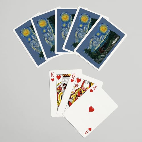 Lantern Press Missouri Starry Night Baraja Póker 52 cartas miniatura 7