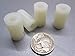 Natural Nylon Spacer, Unthreaded, 1/4