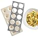 Ravioli Mold with Extra Large 1 3/4 Inch Squares- Authentic Ravioli Tray and Press Makes 10 Italian Raviolis at a Once