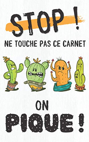 Télécharger Stop ! Touche pas à ce carnet, on pique !: carnet de mots de passe | Vos adresses internet et codes Gratuit