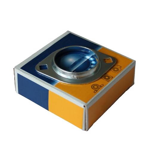 PFL205 Oval 2 Bolt Pressed Steel Bearing housing for 205 Inserts