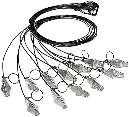 Rig'Em Right Waterfowl Pre-Rigged Xtreme Tangle Free Texas Rig Decoy Anchors for Duck Hunting (36" Length, 3-oz Weights)
