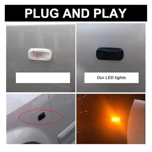 Clignotants LED de rétroviseur pour Civic et CRV dynamic clear - 4
