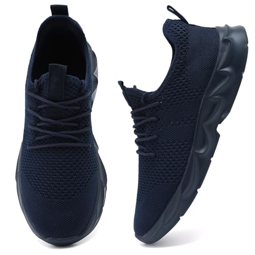 Image of FUJEAK Men Running Shoes Men Casual Breathable Walking Shoes Sport Athletic Sneakers Gym Tennis Slip On Comfortable Lightweight Shoes