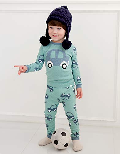 Image of VAENAIT BABY 12Months-12Years Toddler Kids Junior Boys Car Train Fireman Snug fit Sleepwear Pjs Set