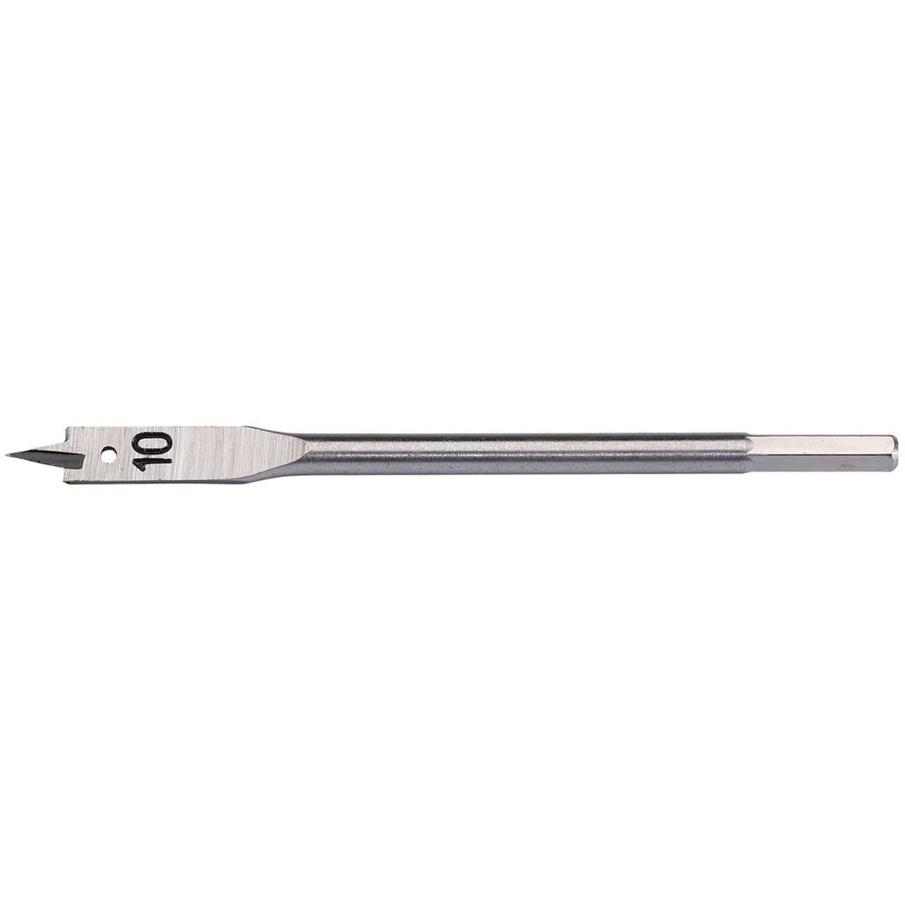 Draper 41504 Expert Flat Wood Drill Bit, 10.0mm diameter, Blue, 10mm