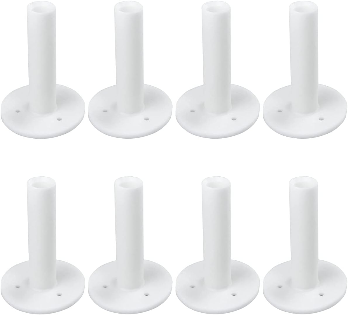 LIKOSO 8 Pack Rubber Golf Tees for Mats, Driving Range Tees 38mm, 45mm, 54mm, 51mm, 57mm,64mm, 70mm, 76mm, 83mm Available