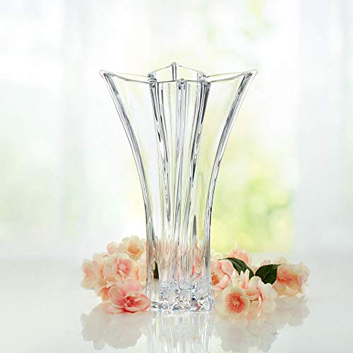 Mikasa Crystal Florale Crystal Vase, 14-Inch #TOP2