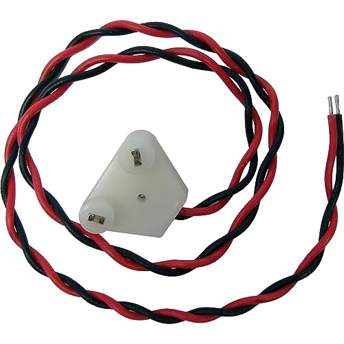 Pitsco Education TETRIX MAX DC Motor Power Lead, Attach 12-Volt Motor to Power Source, Robotics Building Elements, Spare Parts for Robotics and Vehicles, Package of One 45 cm Cable