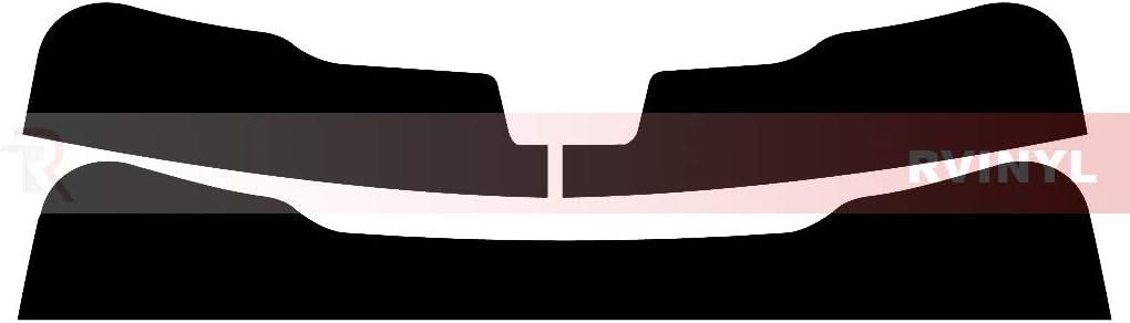 Rvinyl Window Tint Kit Compatible with Ford F-350 2017-2023 4 Door SuperCrew - 5% - Single Ply No Bubble Film - Do it Yourself Vehicle Windshield Visor Strip