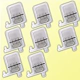 Pack of 8 Large Damper For Roland XC/XJ/VP/RS Mimaki JV3/JV4?JV22 Espon R1800/1900/1390/2400/1100 Espon DX3/DX4/DX5