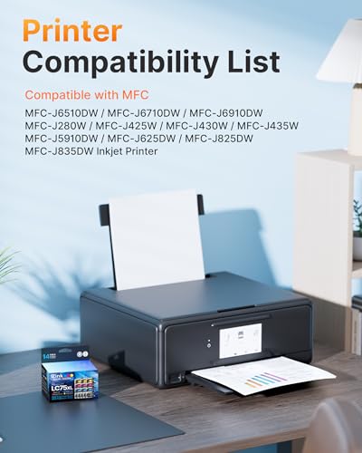 E-Z Ink LC75XL Ink Cartridges Compatible for Brother LC75 Ink Cartridge LC 75 LC71 LC79 XL to Use with Brother MFC-J430W MFC-J6510DW MFC-J6710DW 20 Pack (8 Black, 4 Cyan, 4 Magenta, 4 Yellow) - Thumbnail 2