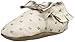 Robeez Girls' Leather Moccasins, Gold Butterfly, 0-6 Months M US Infant