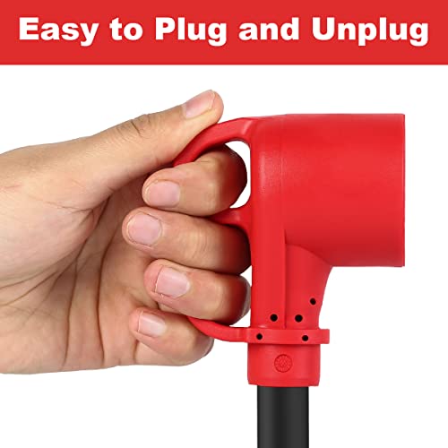 4 Prong To 30 Amp Rv Generator Adapter Cord With Grip Handle,L14-30P Twist Lock Male To Tt-30R Female,1Ft 10Awg Heavy Duty Stw For Generator To Rv Trailer Camper #TOP4