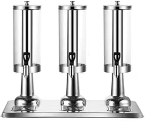 ウォータージャグ ドリンクサーバー ドリンクディスペンサー 業務用ウォーターサーバー 冷水筒 大容量 保冷 保温 蛇口付き 透明バレル ドリンクピッチャー 梅酒 ジュース ビール 家庭 お店用 保存容器 業務用家庭用兼用 大容量保冷保温 (9L)