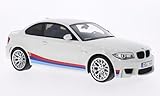  BMW 1er M Coupe (E82), Weiss/Dekor, 2013, Modellauto, Fertigmodell, GT Spirit 1:18