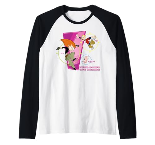T-shirt Kim Possible Disney style raglan et manches baseball pour le quotidien