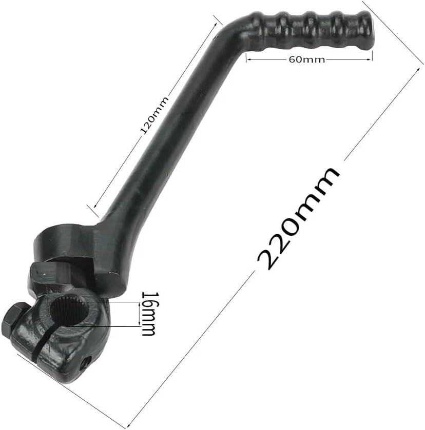Motorcycle Kick Starter 13mm 16mm Hole Kick Start Lever Pedal for 50cc 70cc 90cc 110cc 125cc 140cc 150cc 160cc for KAYO SSR SDG BSE Dirt Pit Bike