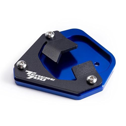 Extension de béquille T700 en aluminium CNC bleu anodisé pour moto Tenere 700