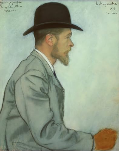 Tableaux graffiti par Louis Anquetin, affiche Albert Anquetin sur toile pour mur 60x90cm