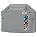 Produktbild Grillman Grill Abdeckhaube Gasgrill Grillabdeckung Regendicht BBQ Abdeckung Cover Schutzhülle Haube Staubdicht Grill Abdeckplane Grillschutz 147 x 61 x 122cm - Grau