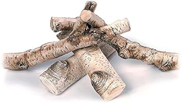 FYRECERAMICS Keramik Holz KeramikDekoration Holzscheit für Bioethano