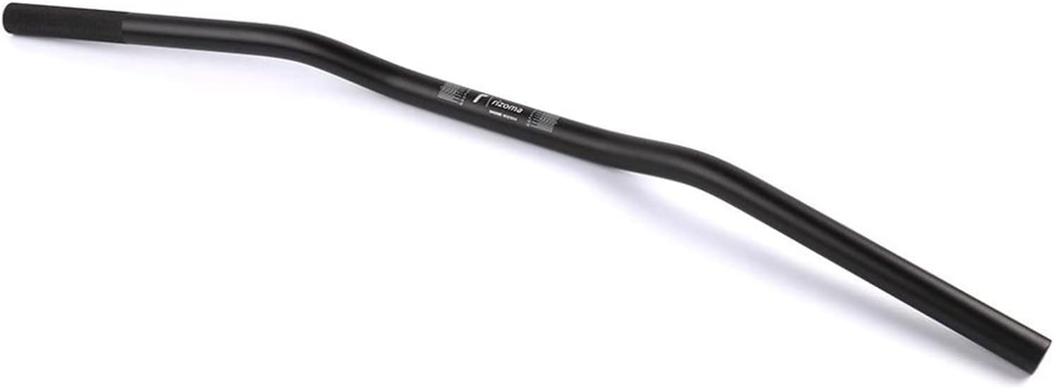 Kierownica motocyklowa, kierownica motocykla 7/20.3 cm uniwersalna RIZOMA kierownica motocyklowa ze stopu aluminium 22 mm Dirt Pitbike uchwyt kierownicy (kolor: czarny)