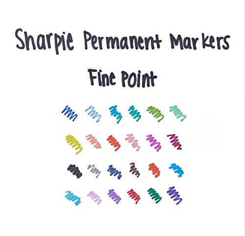 Sharpie Fine Point Punta sottile Blu marcatore permanente