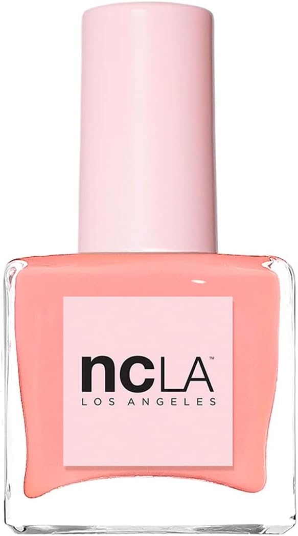 NCLA - Vegan Nail Polish | Cruelty-Free, 7-Free, Luxury Beauty (Bikinis + Martinis - Pink Orange)