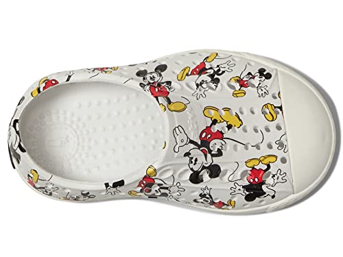 Native Shoes Kids Jefferson Disney Print Toddlers’ Slip-On Shoes – All-Over Perforation – Slide-On Design Disney Shell White/Shell White/Mickey All Over Print 5 Toddler M #TOP1