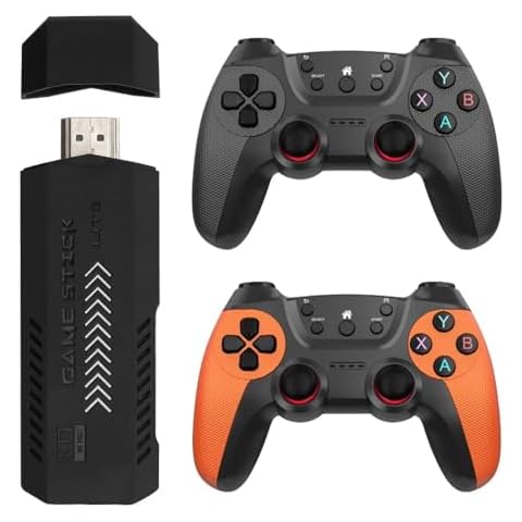 KINMRIS X2 Ultra Game Stick 4k 256G 58000 Games Retro Console UItra Game Stick HD Video Game Console Double Wireless 2.4G Controller Cover