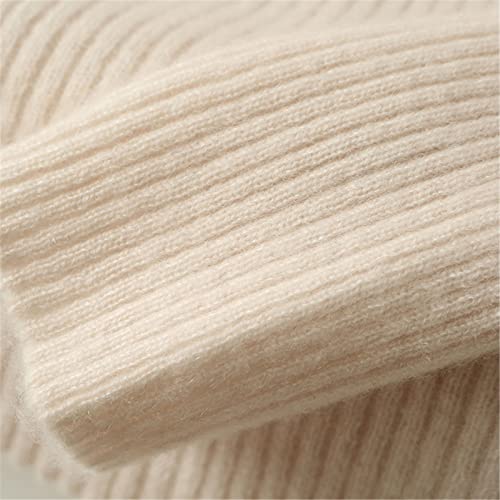 Robe pull col roulé Kelsiop : finis les pulls d'hiver qui grattent avec le mérinos