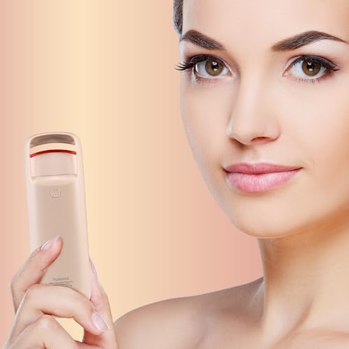 Heated Eyelash Curlers - Forats Electronic Lash Curler,Heater Eyelash Curler With Comb For Women,Eyelash Separator Tool,Enchinador De Pestanas Electrico,3 Heat Modes With Sensing Heating Silicone Pad. #TOP6