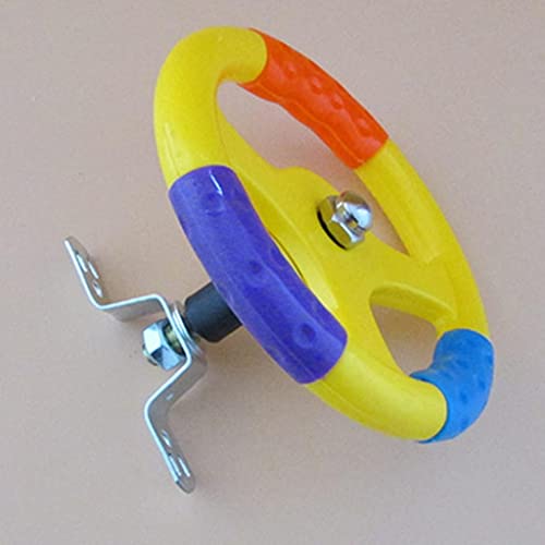 Amleso Toy Car Steering Wheel Plastic Steering Wheel For Children Table Occupied #TOP6
