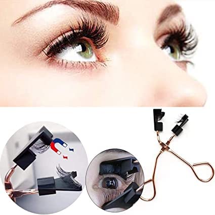 FINEVERNEK 8 Pezzi Set Ciglia Magnetiche Bigodino