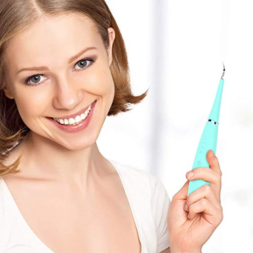 Demana Elétrica Removedor de Cálculo Dental Aço Inoxidável Elétrico Tártaro Raspador Removedor de Tá