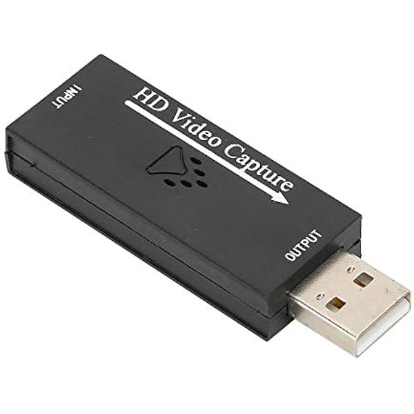 Karta Przechwytująca Wideo o Wysokiej Rozdzielczości USB2.0 Skrzynka do Nagrywania Transmisji na żywo Informacje Zwrotne w Czasie Rzeczywistym Odpowiednie do Gier i Rozrywki ABS
