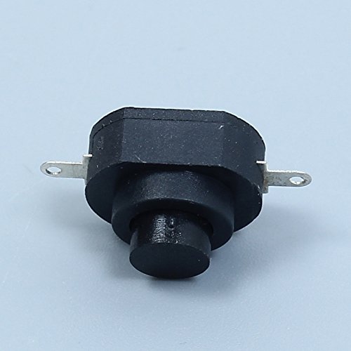 5 Pcs Tactile Push Button Switch, Icstation 2 Pin Self-Lock Micro Push Button Switch Spst Dc 30V 1A Mini Push Button Latching On Off Switches #TOP2