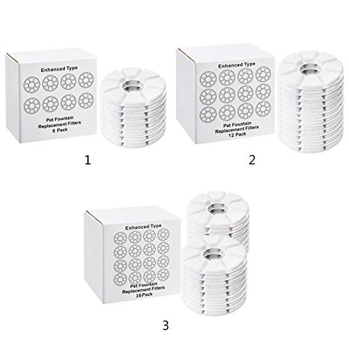 J-Feifei Filtro de Água para Animais de Estimação e Gatos Filtro de Carbono Substituto para Dispensa