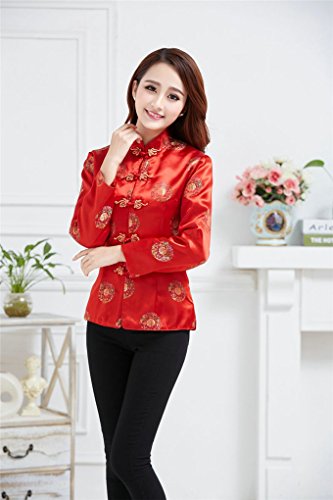 Shanghai Story Chinese Traditional Clothing Top Without Lining for Women L B - Thumbnail 3
