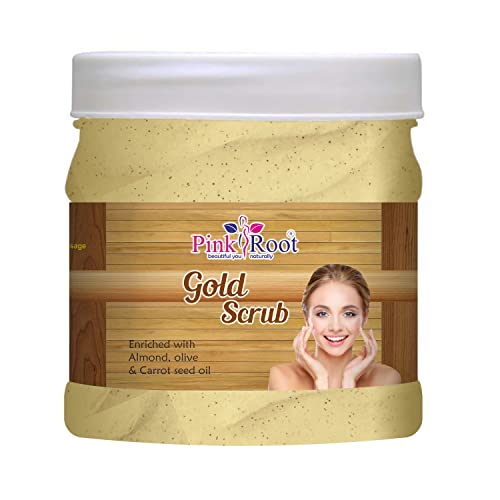 Image of Pink Root Gold Scrub 500gm with Fruit Scrub 500gm