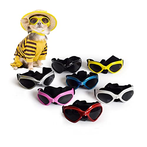 BESPORTBLE Dog Glasses Doggles Eyewear Pet Sunglasses Comfortable Fit Wind Water Resistant