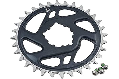 SRAM Eagle X-SYNC 2 Direct Mount Chainring - 34t, Direct Mount, 3mm Offset, for Boost, Lunar Grey by SRAM - Used condition - US$43.53