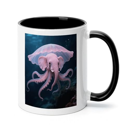 FekiLoot Dumbo Octopus 12oz Ceramic Coffee Mug